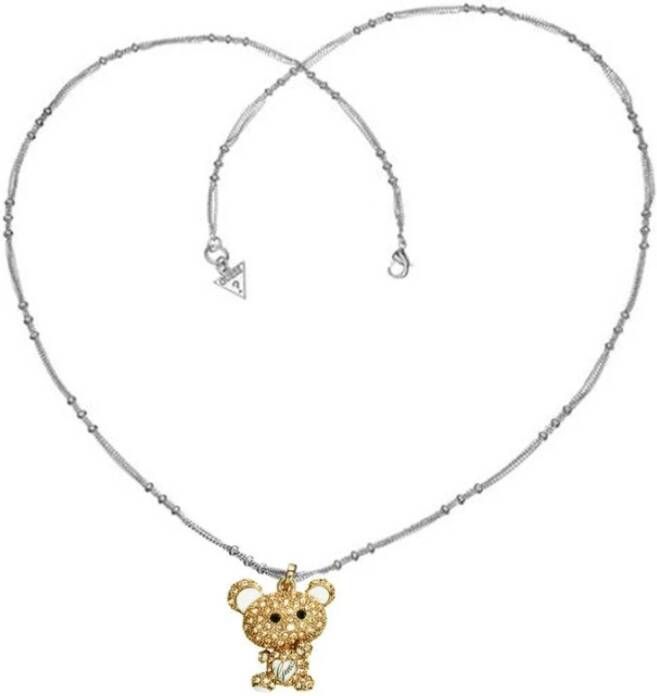 Guess Necklace Ubn811 , Grijs, Dames