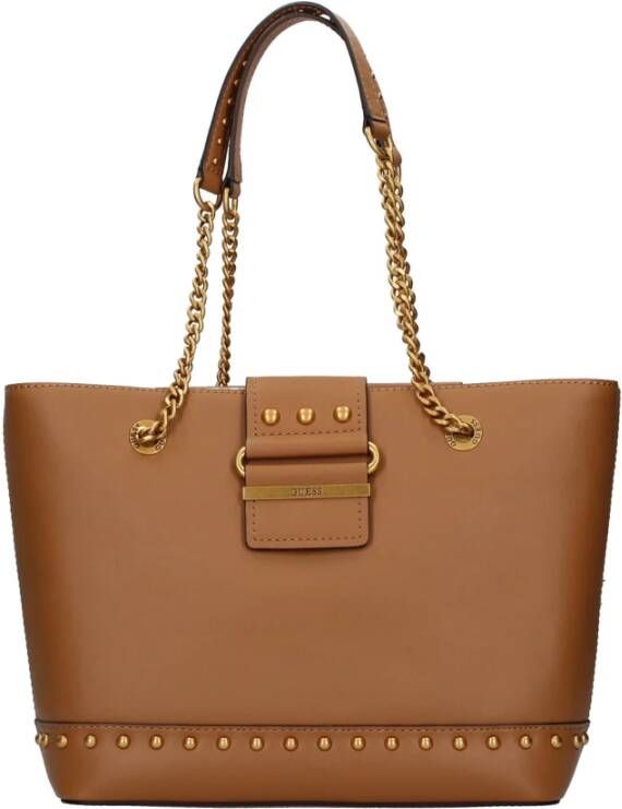 Guess Schoudertassen Bruin Dames