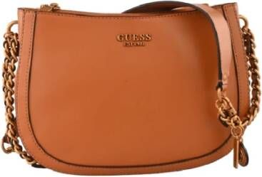 Guess Bag Abey Hwvb85 58020 , Bruin, Dames