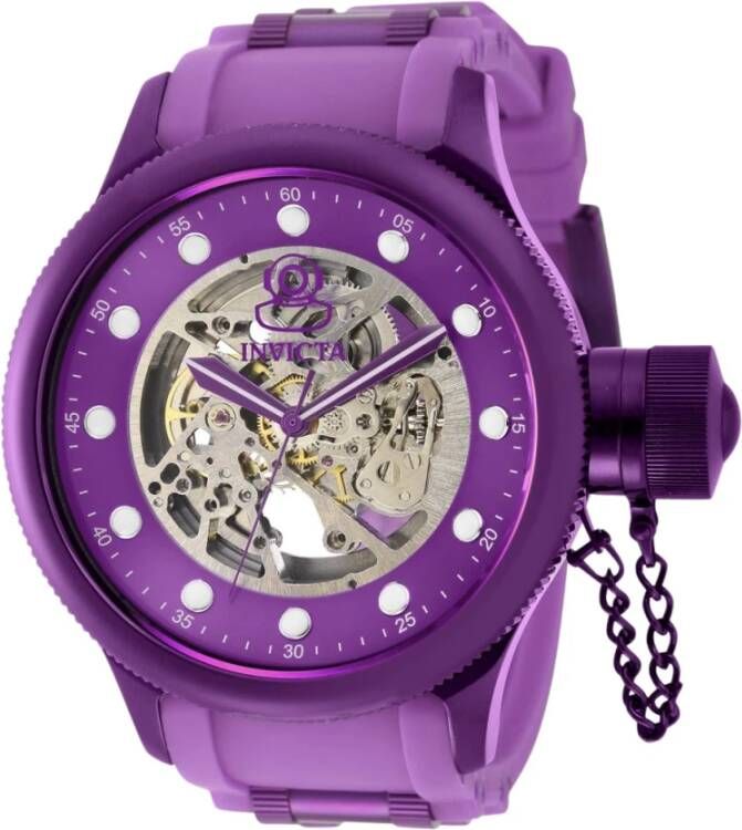 Invicta Watches Pro Diver 40744 Automatisch Herenhorloge 51mm , Paars, Heren