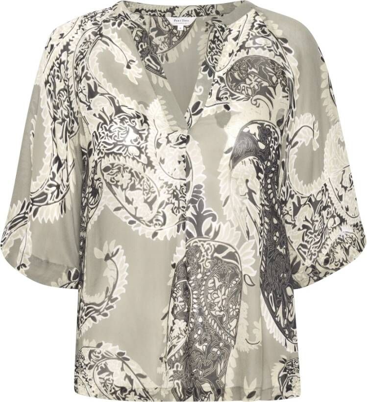 Part Two Voldoende roestvrijstalen horloges , Beige, Dames