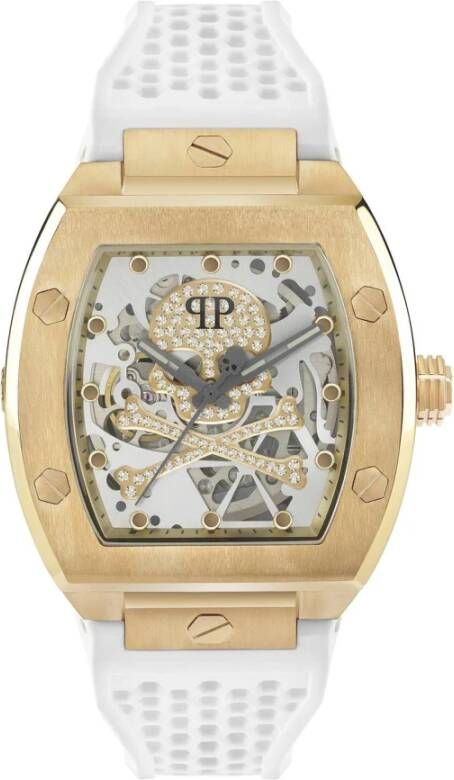 Philipp Plein Horloges Wit Heren