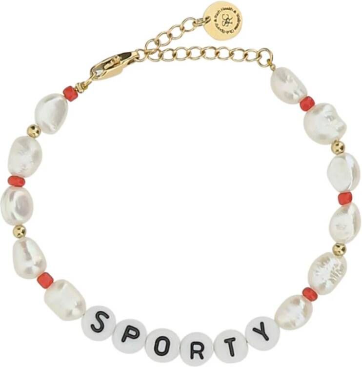 Sporty & Rich Armbanden Wit Dames
