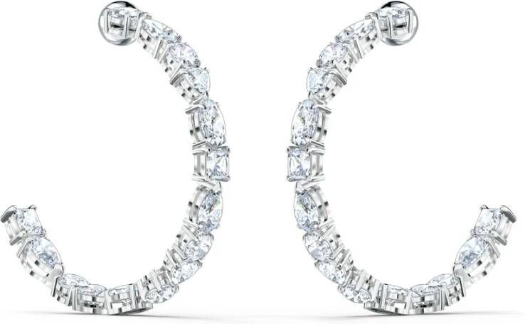 Swarovski Oorbellen Grijs Dames