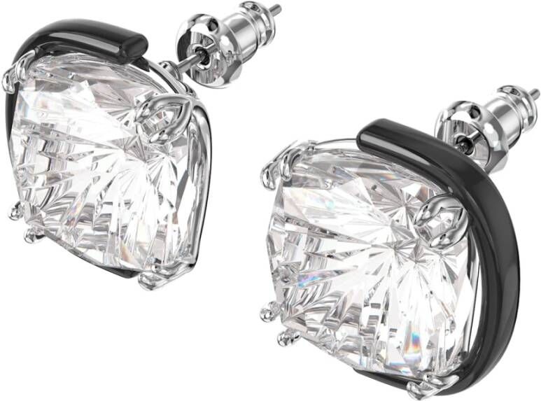 Swarovski Oorbellen Grijs Dames