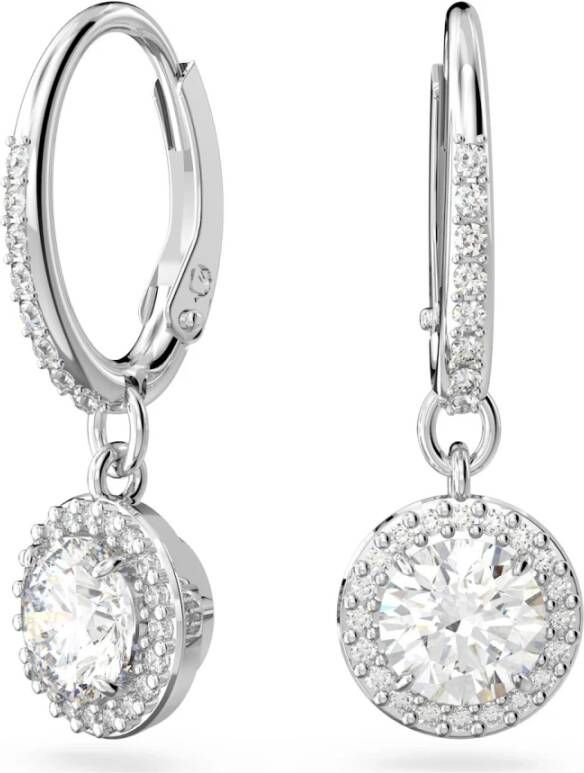Swarovski Oorbellen Grijs Dames