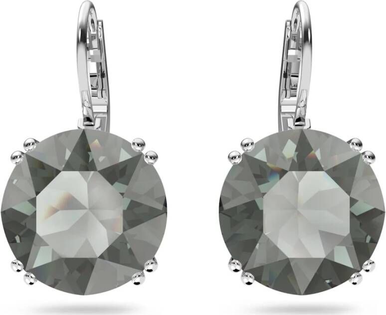 Swarovski Oorbellen Grijs Dames