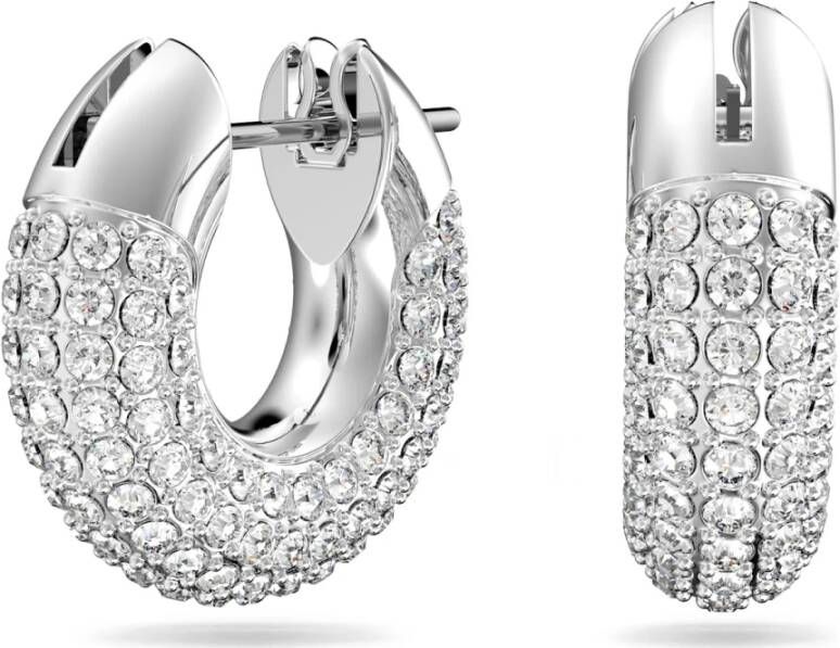 Swarovski Oorbellen Grijs Dames