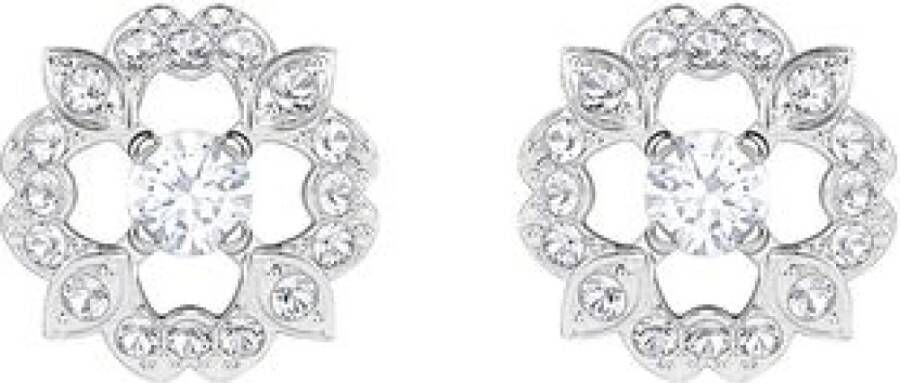 Swarovski Oorbellen Grijs Dames