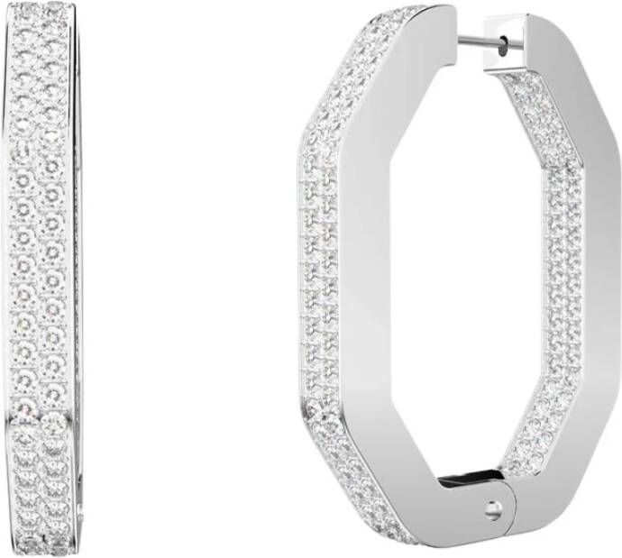 Swarovski Oorbellen Grijs Dames