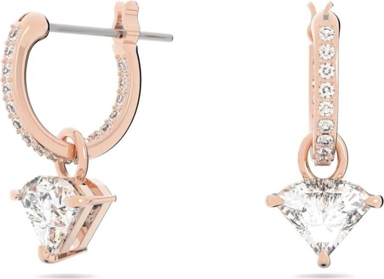 Swarovski Oorbellen Roze Dames