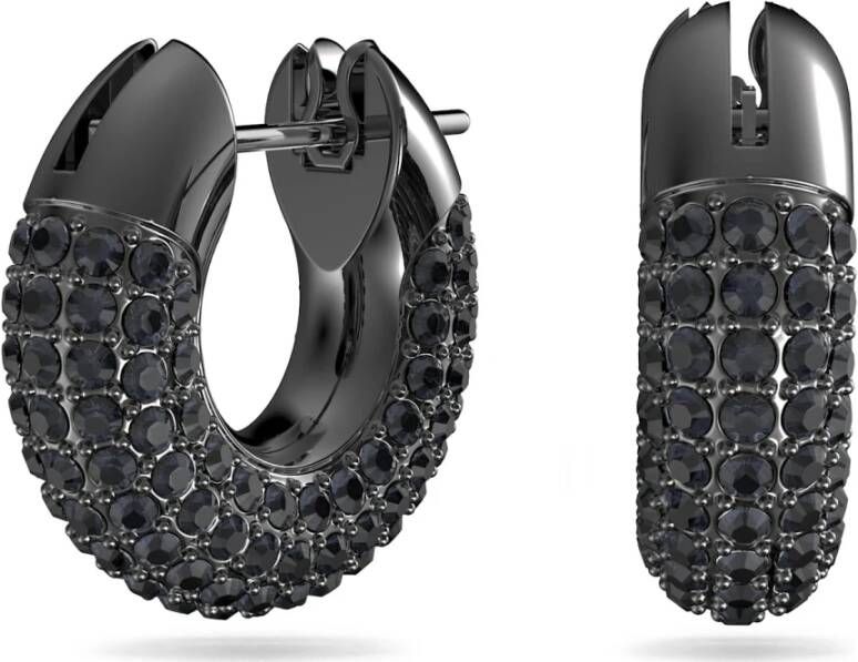 Swarovski Oorbellen Zwart Dames