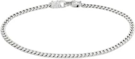 Tom Wood Curb Bracelet , Grijs, Dames