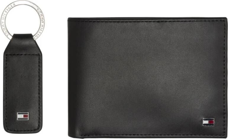 Tommy Hilfiger Portemonnee, hanger , Zwart, Heren