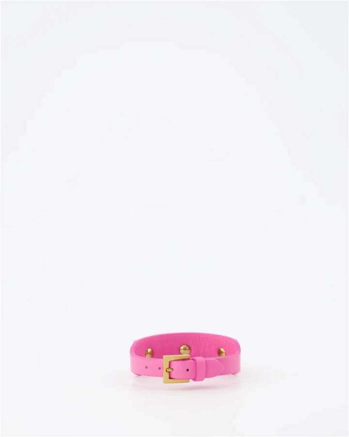 Valentino Bracelet Roman Stud Taille TU, Couleur Presta Rose, Bestseller Outlet , Roze, Dames