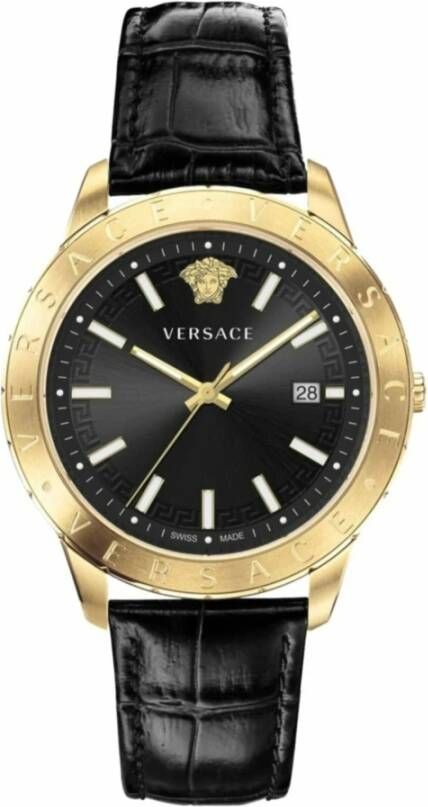 Versace Horloges Beige Heren