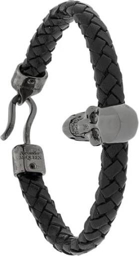alexander mcqueen Armband 554602 , Zwart, Heren