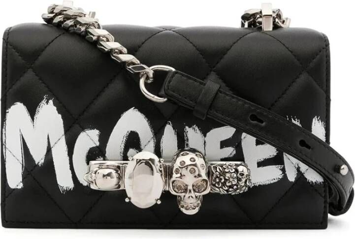 alexander mcqueen Schoudertassen Zwart Dames