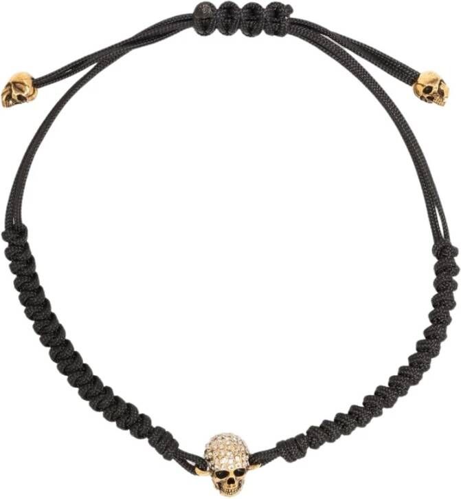 alexander mcqueen Bijoux Black , Zwart, Dames
