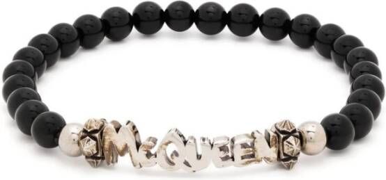 alexander mcqueen Bijoux Black , Zwart, Heren