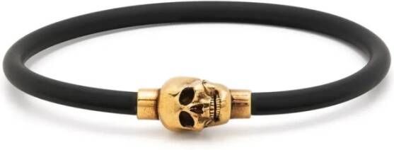 alexander mcqueen Bijoux Black , Zwart, Heren