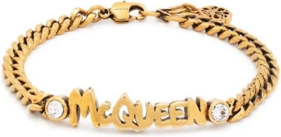 alexander mcqueen Bijoux Golden , Geel, Dames