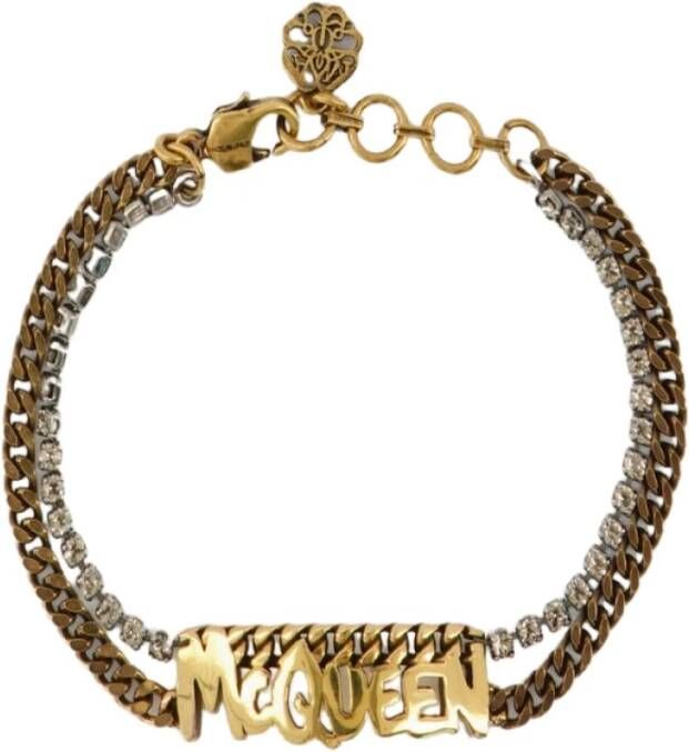 alexander mcqueen Graffiti armband , Roze, Dames