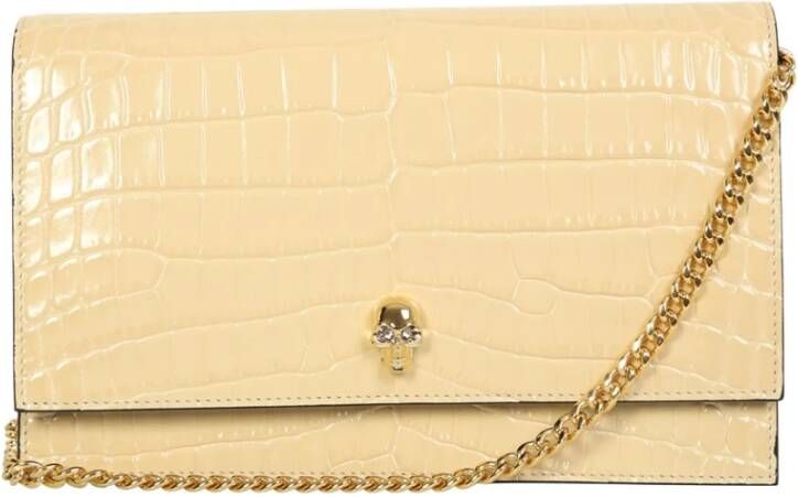alexander mcqueen Schoudertassen Beige Dames