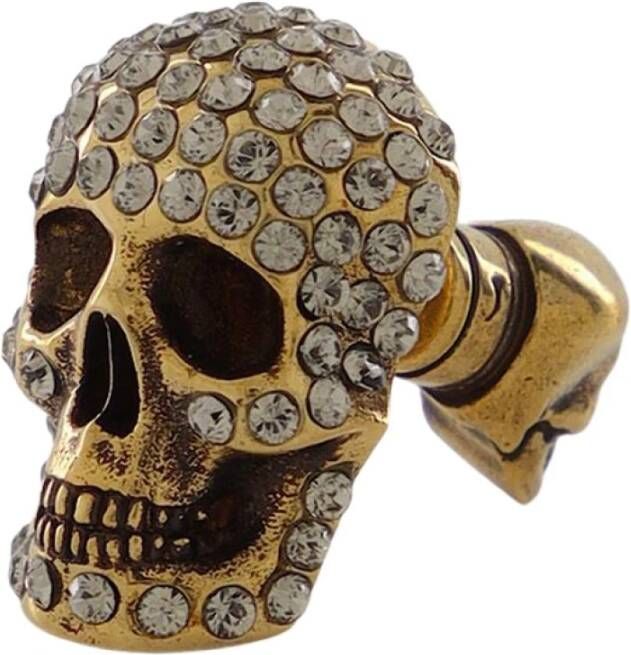 alexander mcqueen Voeg schedeloorbellen in BR en Crystal toe , Geel, Dames