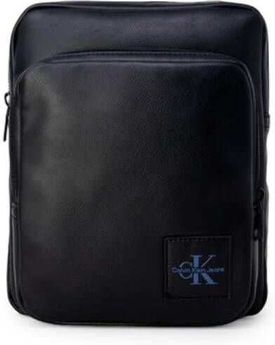 Calvin klein Messenger tassen Jeans, Zwart, Heren