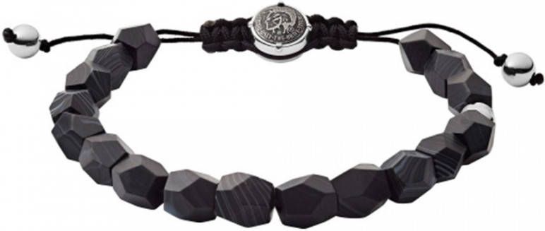 Diesel Kralenarmband met agaat DX1134040
