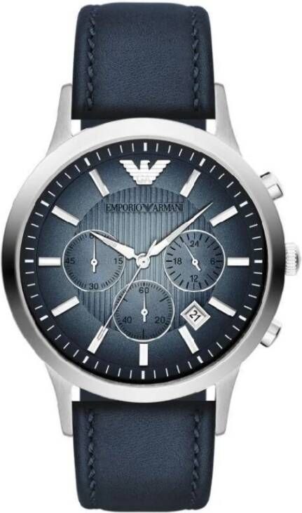 Emporio Armani Ar2473 Classic , Blauw, Heren