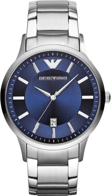 Emporio Armani Horloges Renato AR11180 Blauw