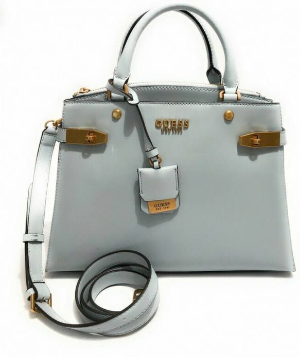 Guess a mano/tracolla Zadie girlfriend satchel Bs22Gu139 Vb841506 , Blauw, Dames