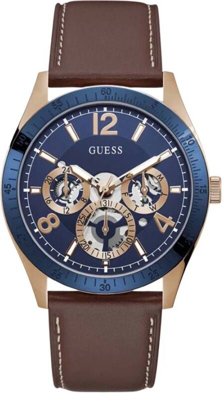 Guess Gold Men Watches , Bruin, Heren