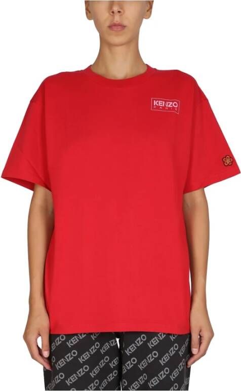 Kenzo Oversized t shirt , Rood, Dames