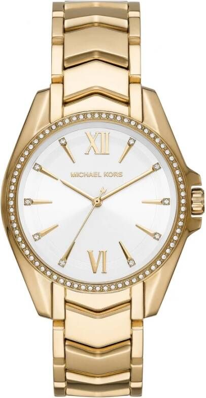 Michael Kors Horloges Whitney MK6693 Goudkleurig