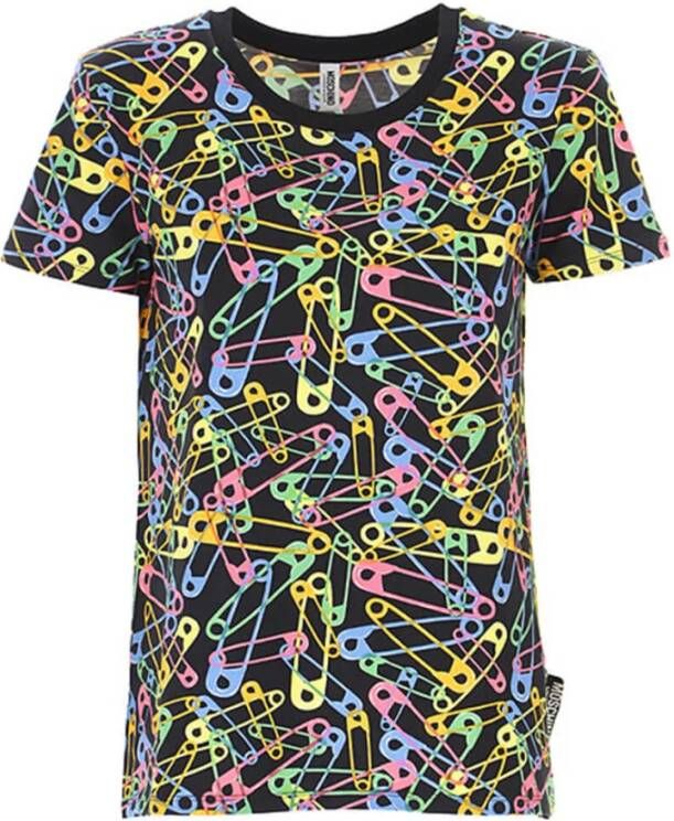 Moschino T shirts Zwart Dames