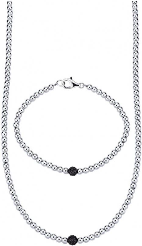 KLiNGEL 2 delige sieradenset van echt zilver Zilverkleur