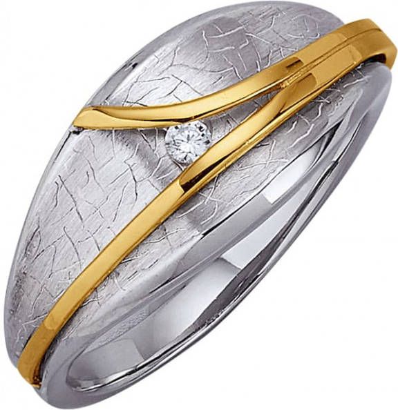 KLiNGEL Damesring Zilverkleur