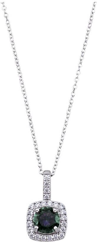 KLiNGEL Hanger met ketting van gerodineerd zilver Zilverkleur