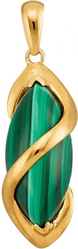 KLiNGEL Hanger met malachiet Groen