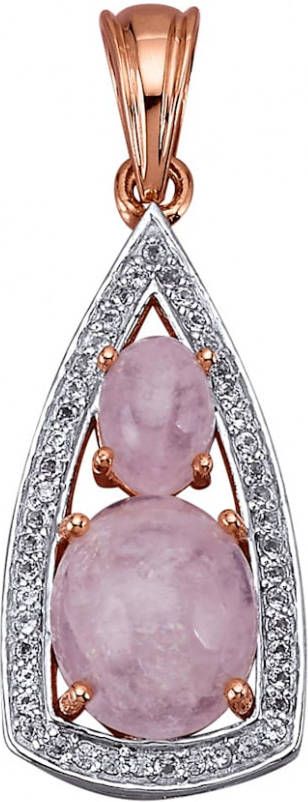 KLiNGEL Hanger met morganiet Roze