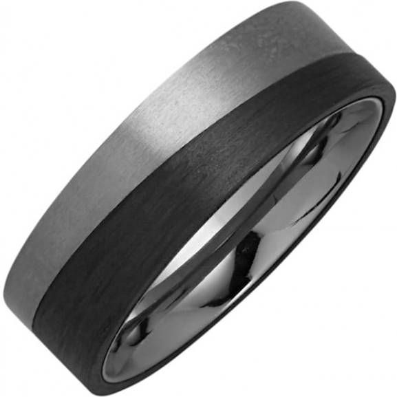 KLiNGEL Herenvriendschapsring Zwart