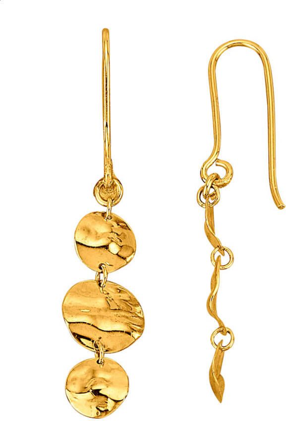 KLiNGEL Oorbellen 9 kt. Geelgoudkleur