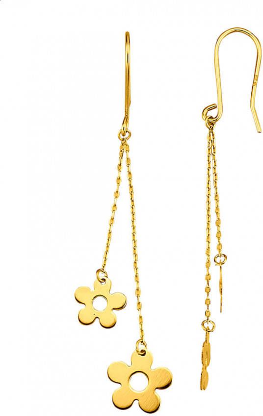 KLiNGEL Oorbellen van 9 kt. Geelgoudkleur