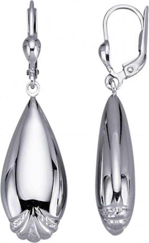 KLiNGEL Oorbellen van echt zilver Zilverkleur