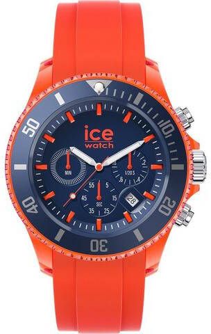 ice-watch ice watch Chronograaf ICE chrono Orange blue Extra large CH, 019845