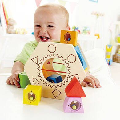 Hape Vormenspel Sorteerbox Shake en match
