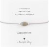 A Beautiful Story Armbanden Gemstone Card Labradorite Silver Colored Bracelet Zilverkleurig online kopen
